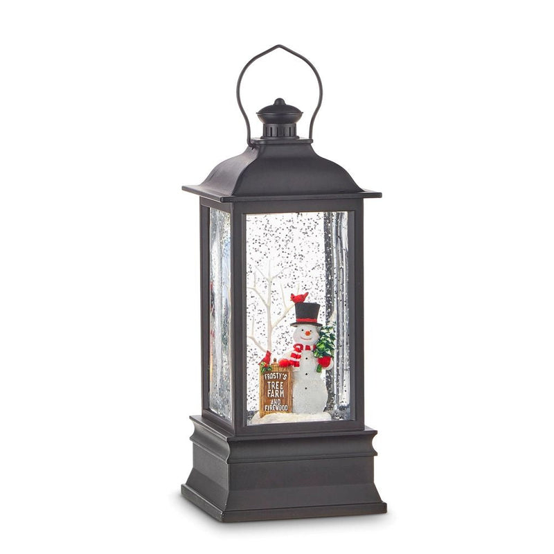 Water Lantern Frosty's Tree Farm 8.75"