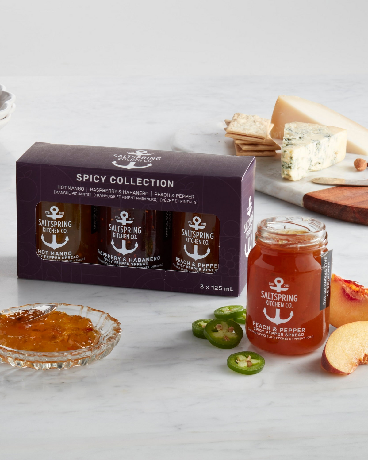SaltSpring Kitchen Co. | Spicy Jam Trio