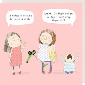 Village Greeting Card | Rosie Made A Thing