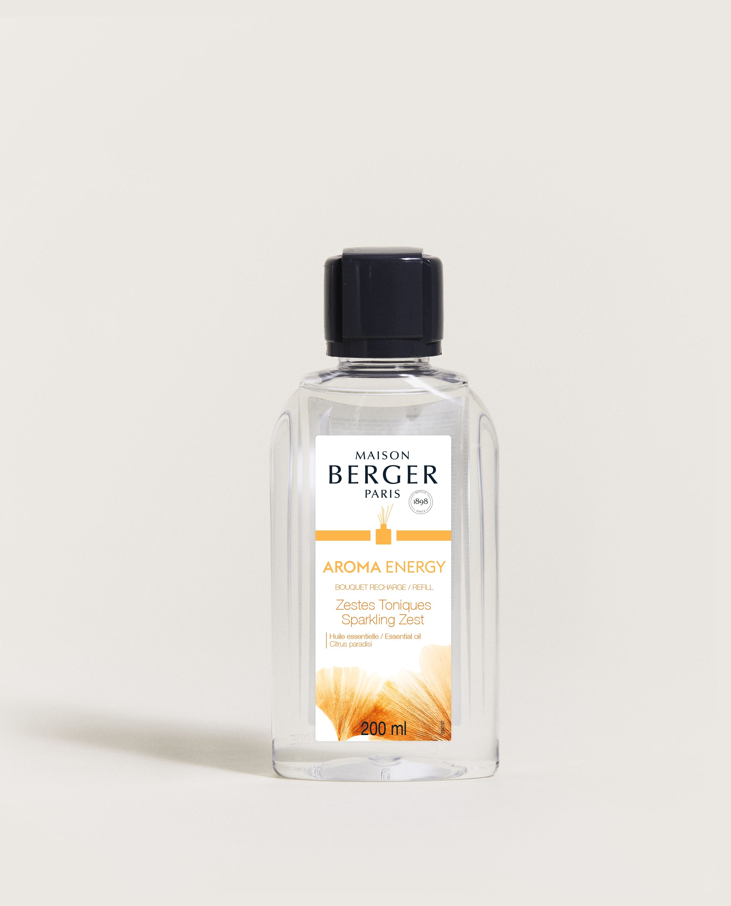Maison Berger Aroma Energy Reed Diffuser Refill Sparkling Zest – 200 ml