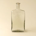 Large Clear Glass Bottle Vase