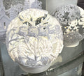 Globe White Cutout Led Water Lantern w/timer