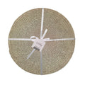 Placemats Round Metallic Gold Set of 4