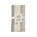 Grey & White Napkins Set of 4