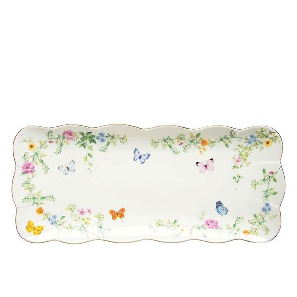 Dancing Butterflies Rectangular Platter