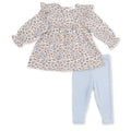 Ruffled Tunic Hazel Floral With Leggings Angel Dear