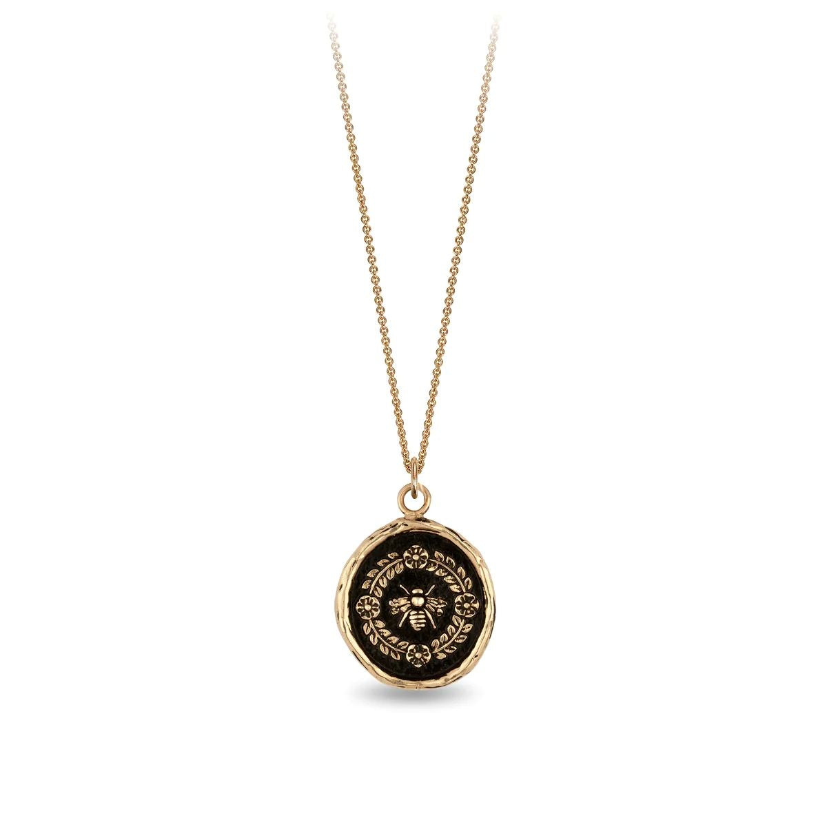 Pyrrha | Gold 14K Talisman 18 " Honeybee