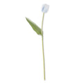 Real Touch Single Tulip 26.75" Blue Silk