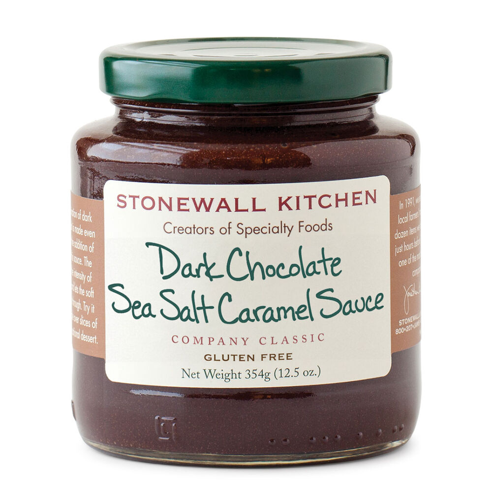 Stonewall Kitchen | Dark Chocolate Sea Salt Caramel Sauce
