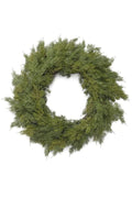 Cedar Christmas Door Wreath 24"