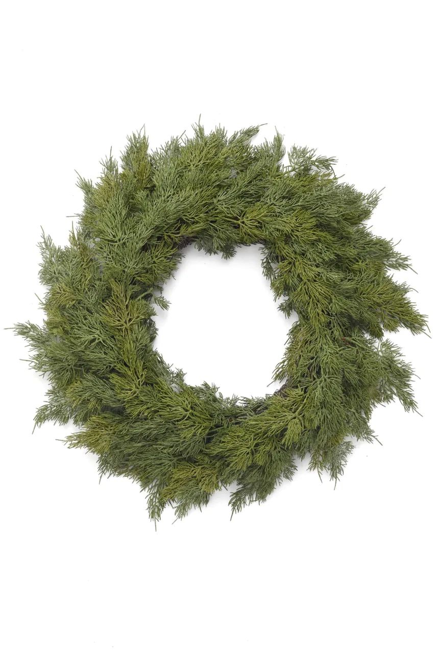Cedar Door Wreath 30"