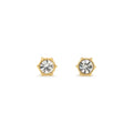 Lovers Tempo| Earrings Astrid Stud Clear