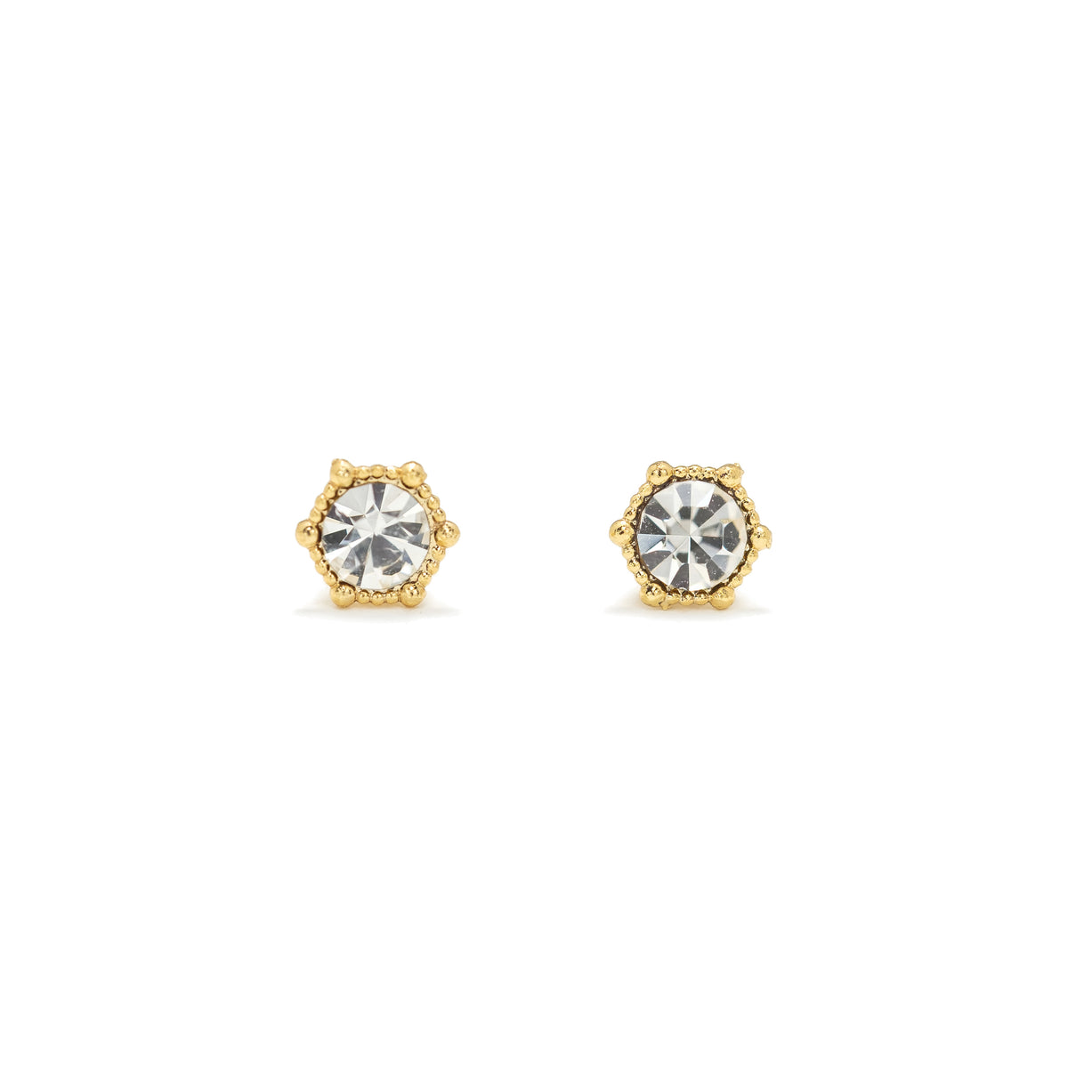 Lovers Tempo| Earrings Astrid Stud Clear