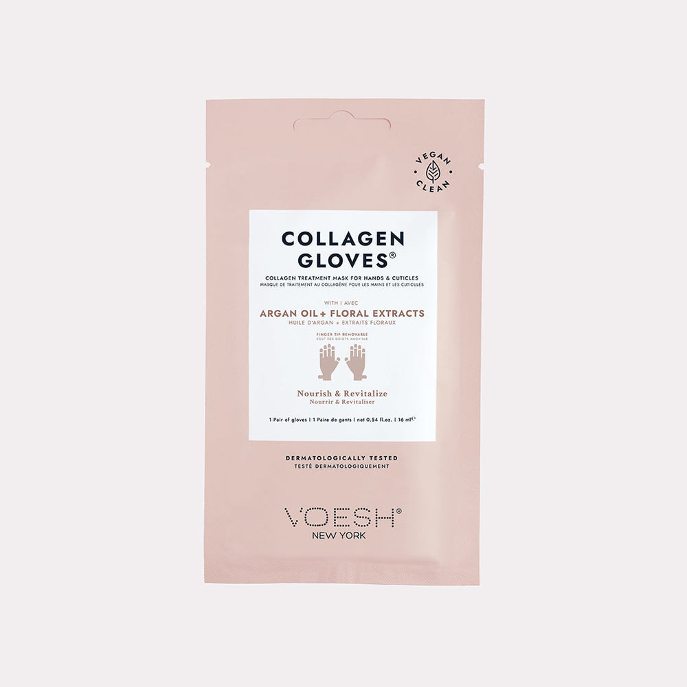 Voesh | Collagen Gloves with Argan Oil & Floral Extracts - Single Pair
