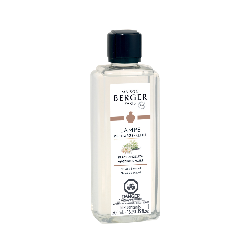 Maison Berger | Black Angelica Lamp Refill – 500 ml
