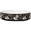 Bowl Swan Black 9 " Danica