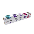 5 Color Glitter Modelling Clay Kit
