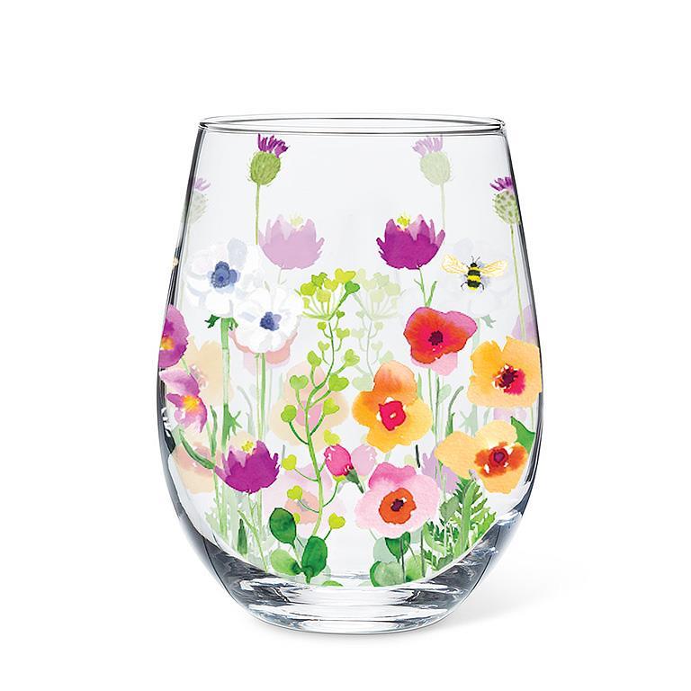 ABBOTT | Bee Garden Stemless Wine Glass