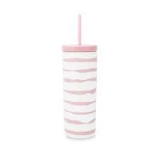 Kate Spade | Acrylic Tumbler with Straw - Goddess Stripe