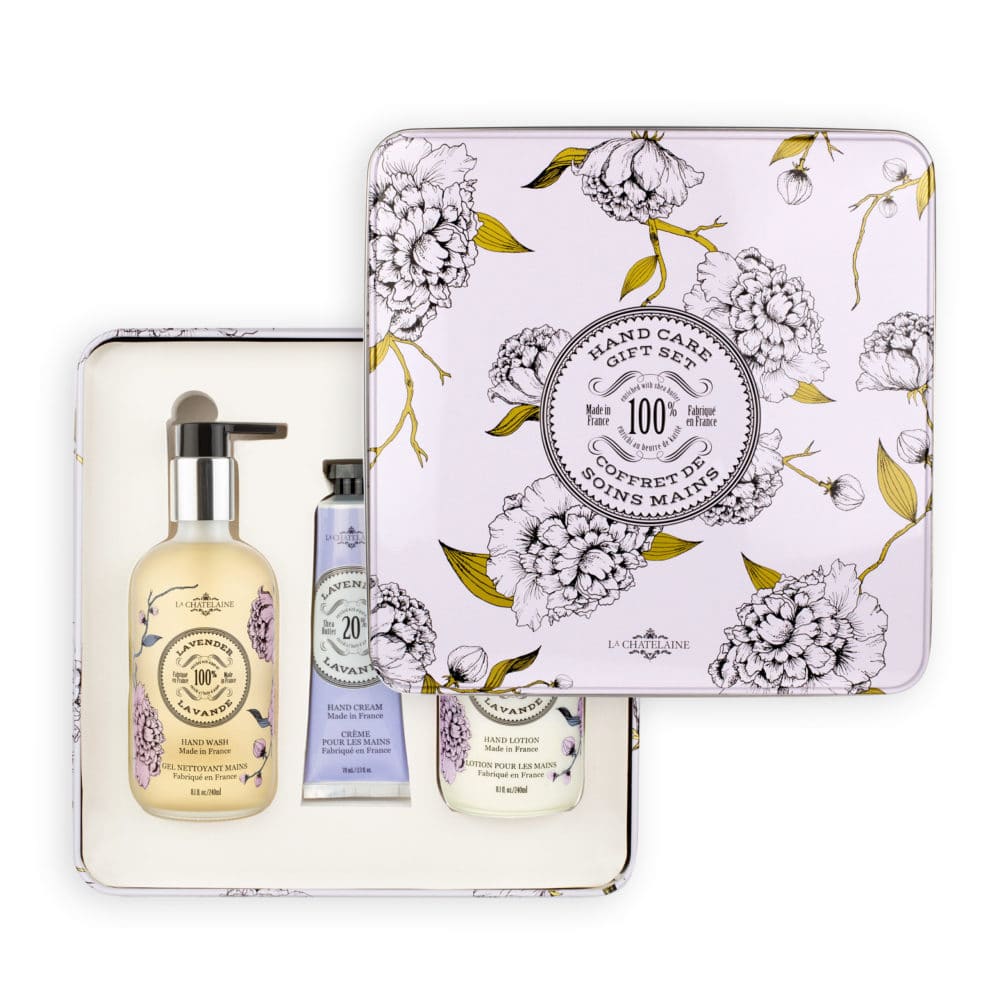 Gift Set of 3 Hand Care Lavender La Chatelaine
