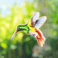 Two-Sided Hummingbird Screen Magnet