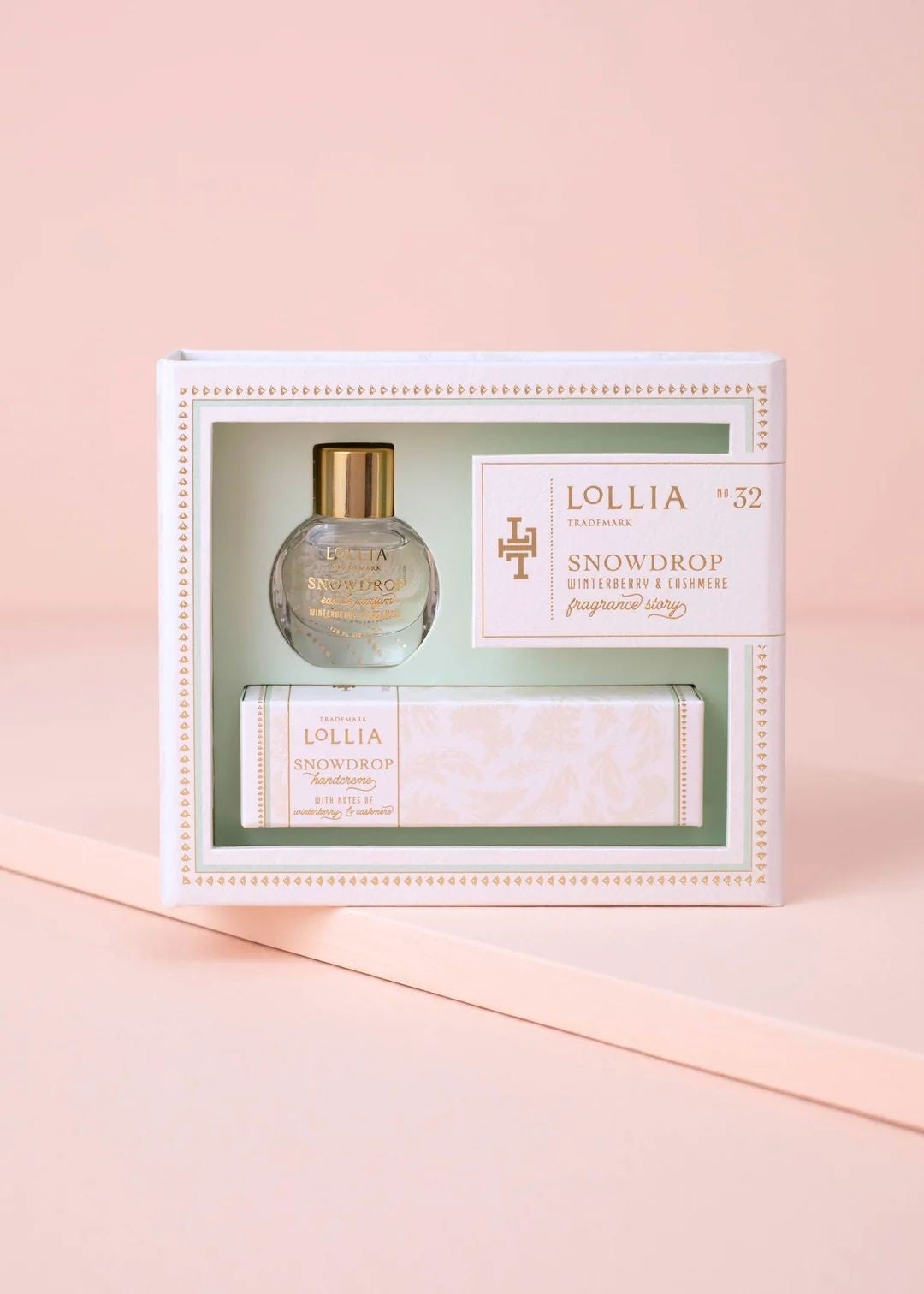 Snowdrop Fragrance Story GIft Set Lollia  Margo Elena