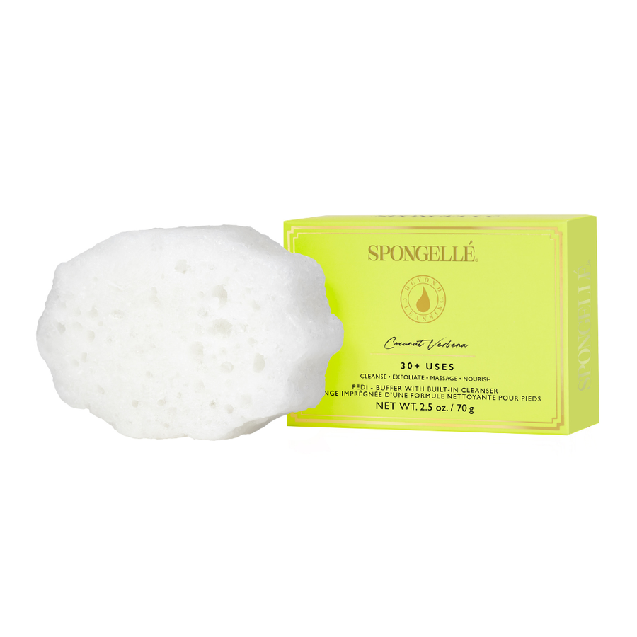 Spongellé | Coconut Verbena Pedi Buffer
