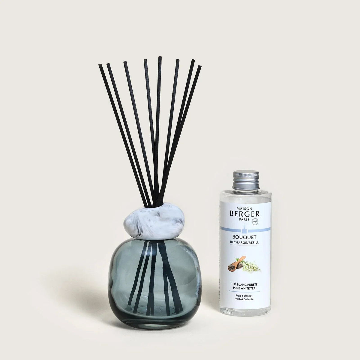 Maison Berger | Reed Mineral Blue White Pure White Tea