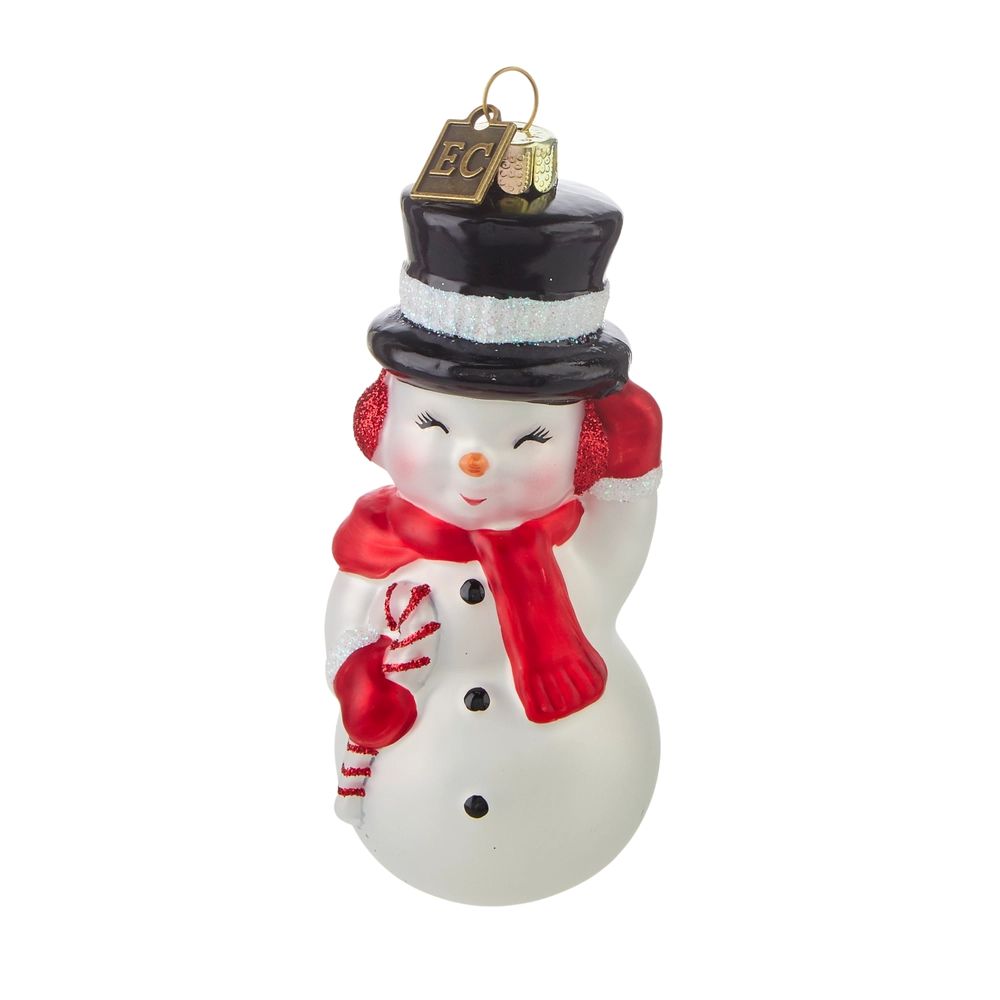 Ornament Snowman Blow Mold