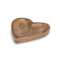 Heart Plate Small Wood 8.5" ABT