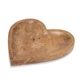 Heart Plate Wood Large 11.5" ABT