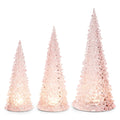 Tree Pink Lighted 10.75"