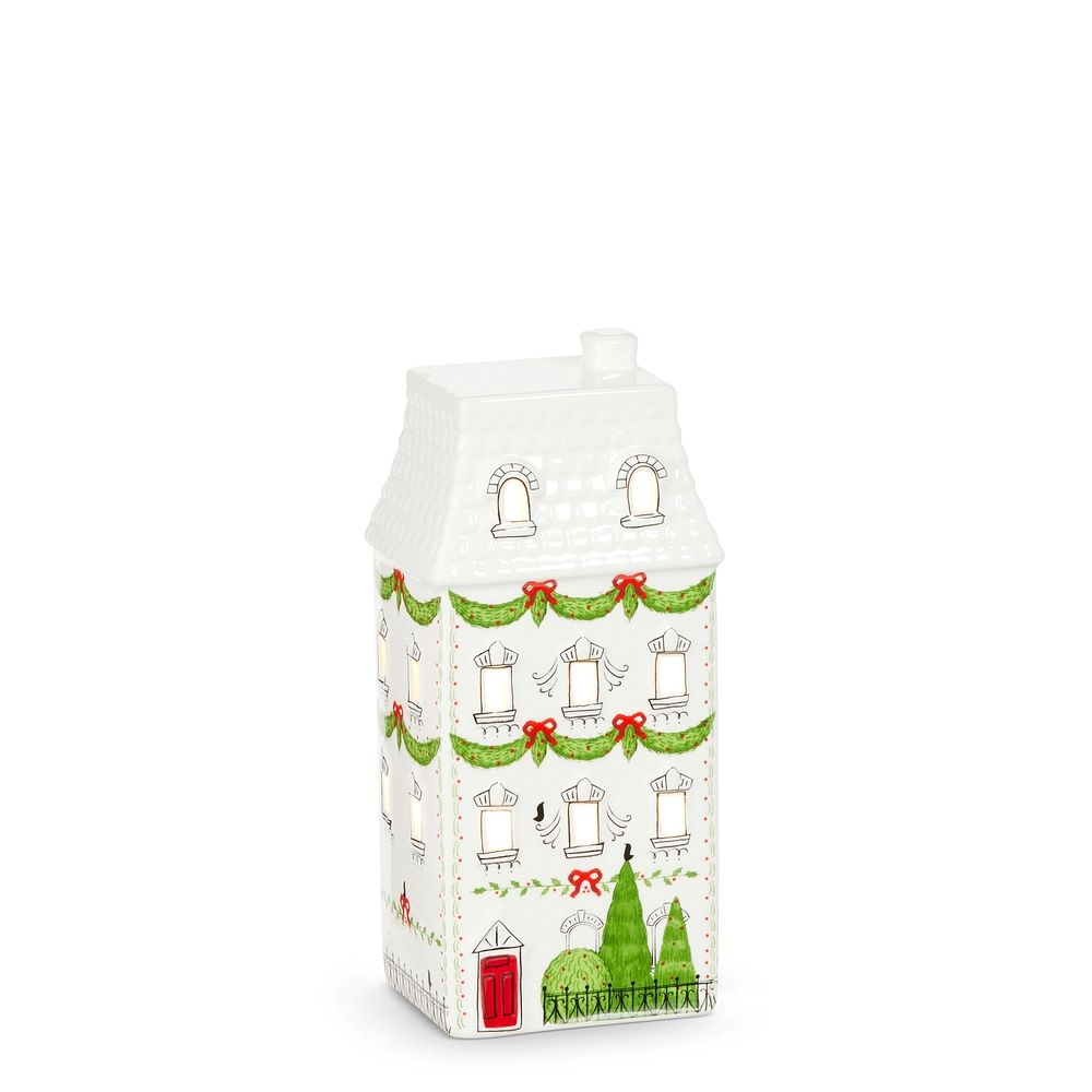 Village House Lighted 9"