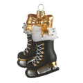 Ornament Ice Skates Black 4"