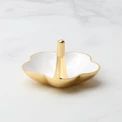 Kate Spade Make It Pop Ring Dish - White & Gold