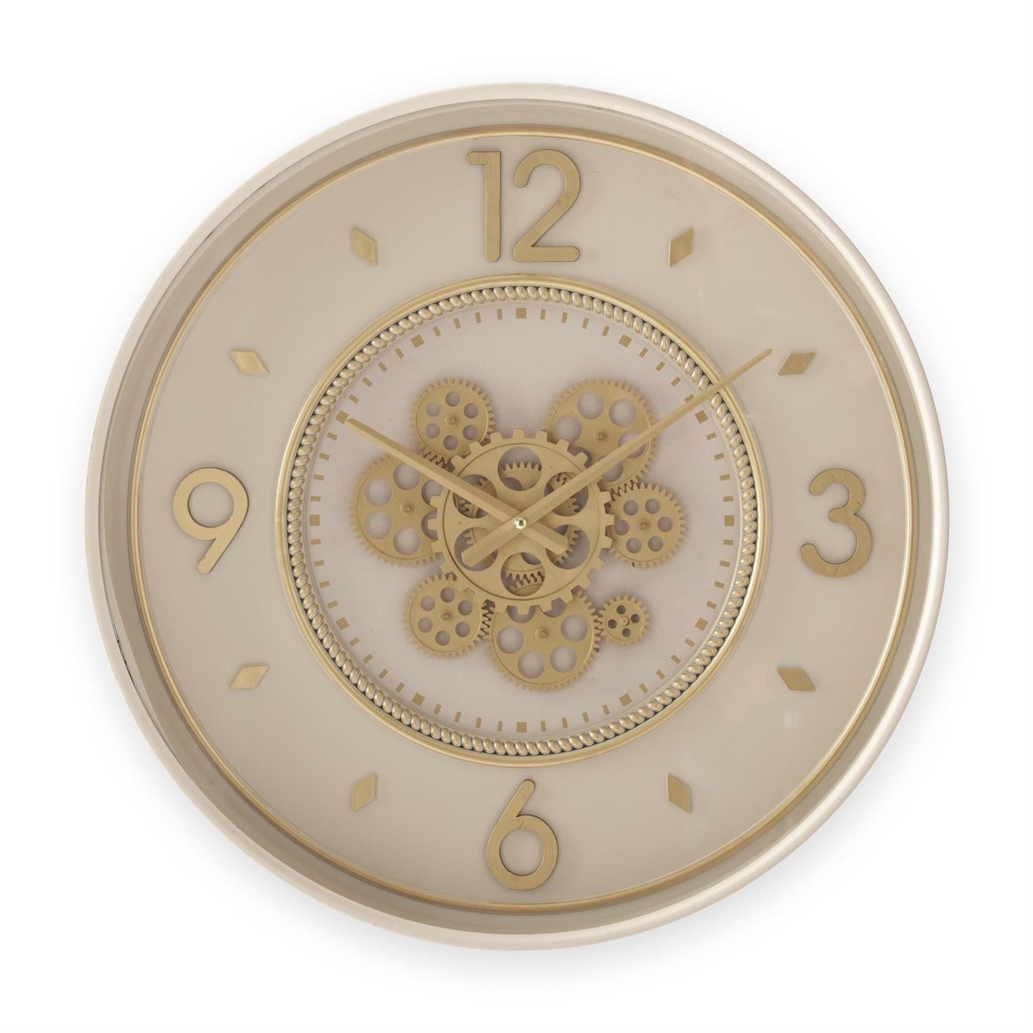 Clock Gear 22" Cream