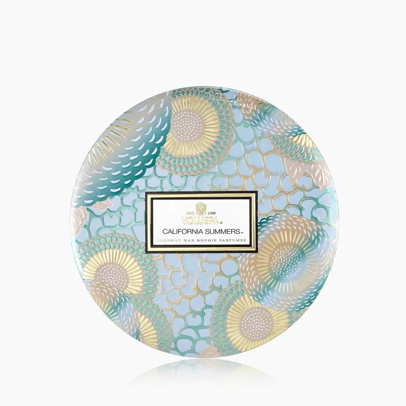 California Summer 3 Wick Candle Voluspa