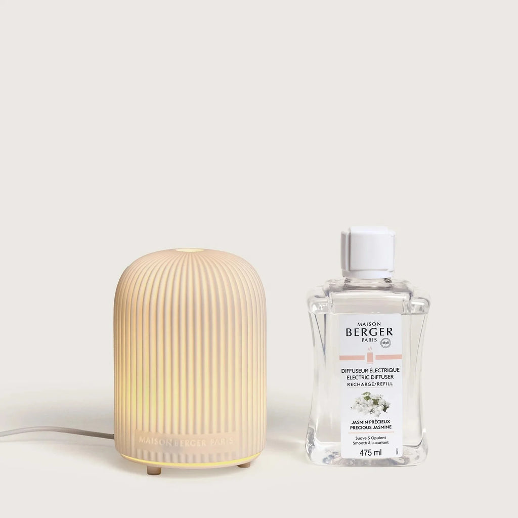 Maison Berger | White Dome Mist Diffuser Gift Set with Zest of Verbena