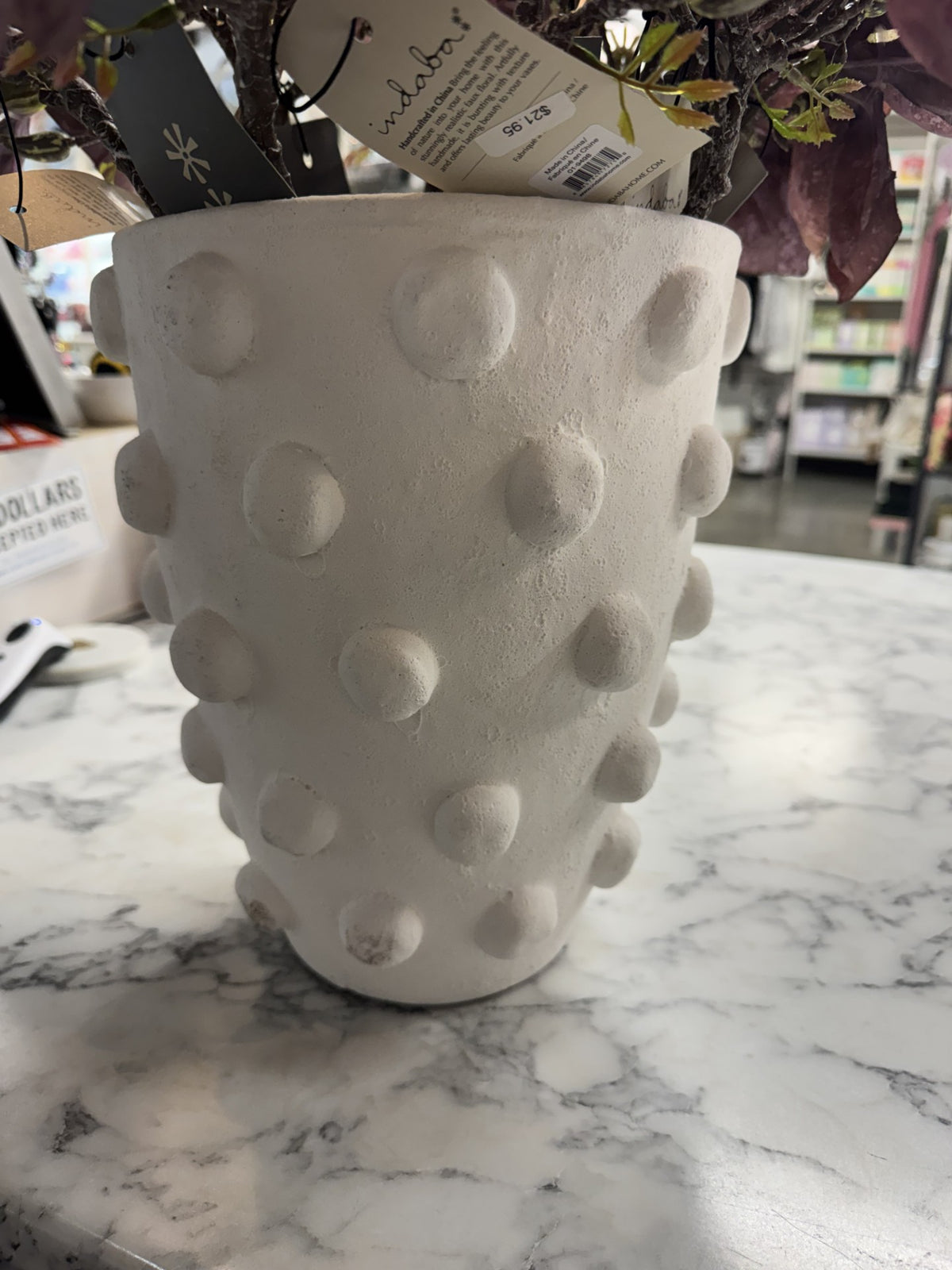 Textured Hobnail Planter 11.25"