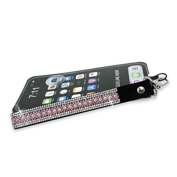 Jacqueline Kent Wrist Lanyard Garden Party Pink
