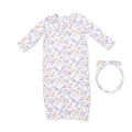 Nightgown Floral Deer Angel Dear