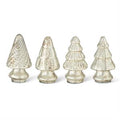 Silver Mercury Glass Mini Trees – Assorted