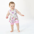 Fancy Dogs Peplum Tank Top & Bike Shorts