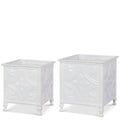 White Tile Planters - Assorted