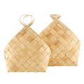 Natural Basket Weave Wall Basket – Assorted