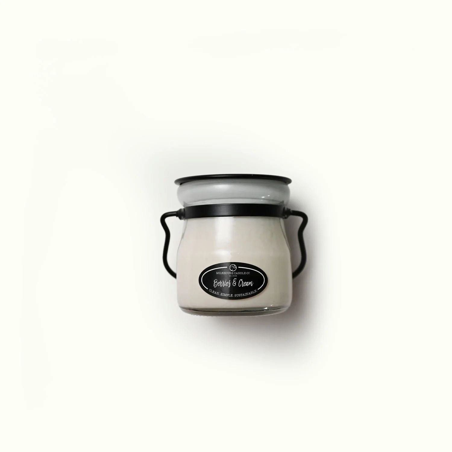 Berries & Cream | 5 oz Cream Jar Candle Milkhouse