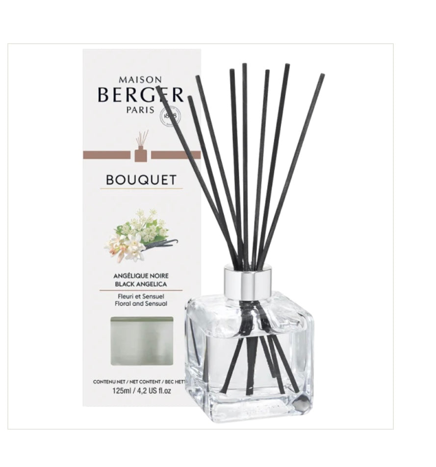 Maison Berger | Black Angelica Reed Diffuser Set