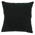 Lina Linen Pillow - Black 24 x 24"