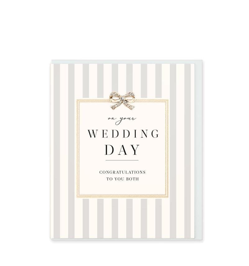 Mad Dots On Your Wedding Day Card