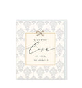 Mad Dots With Love on Your Engagement Card